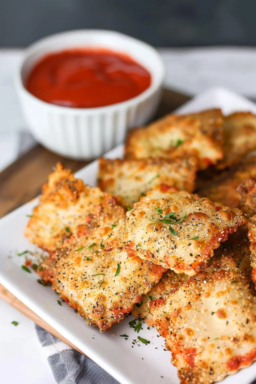 Air Fryer Toasted Ravioli