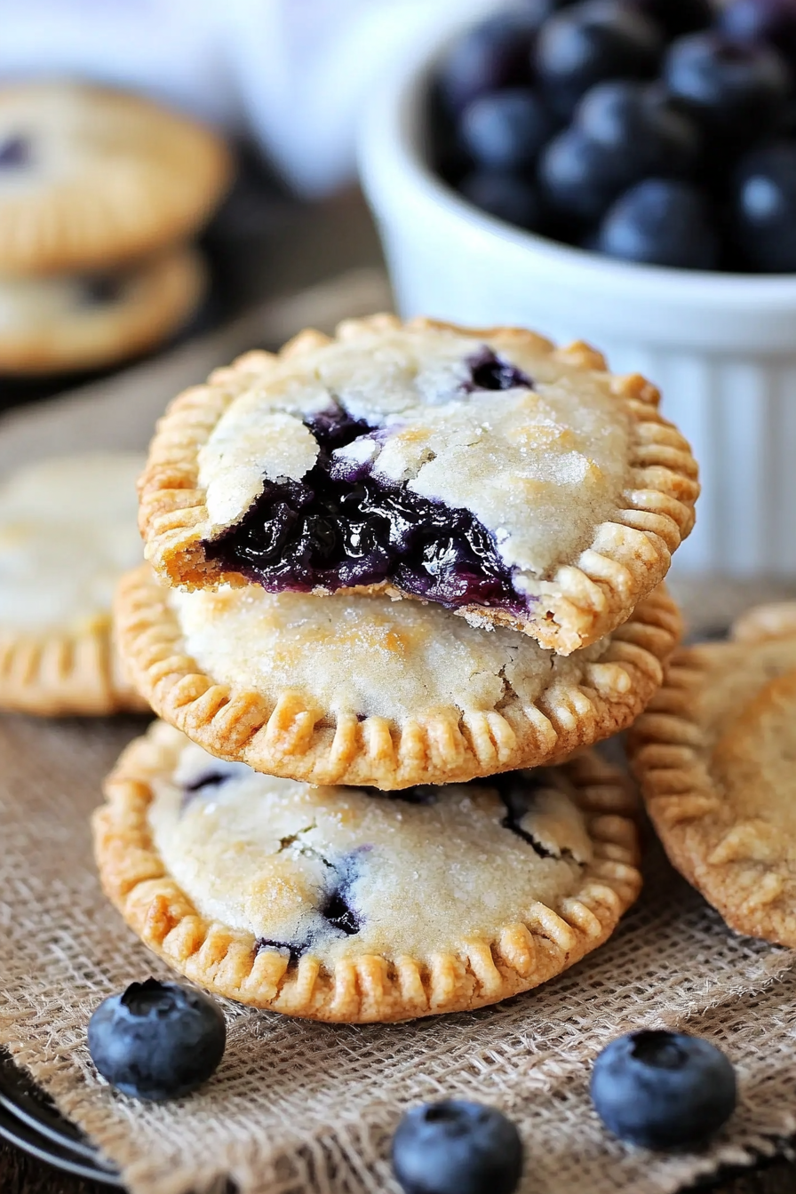 Blueberry Pie Cookies