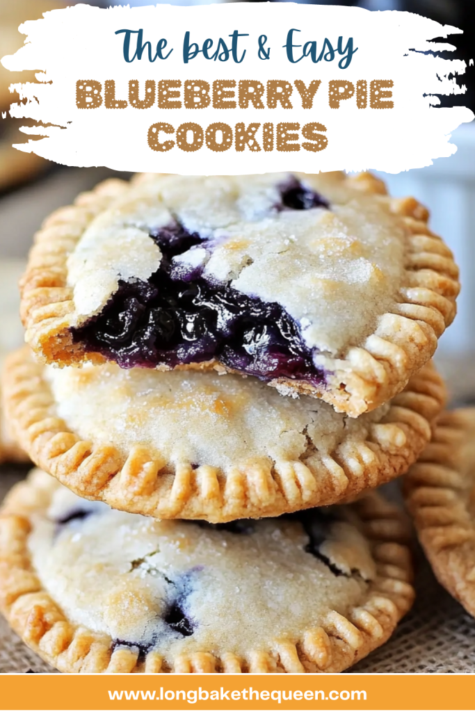 Blueberry Pie Cookies