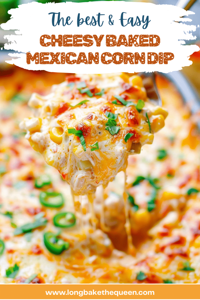 Cheesy Baked Mexican Corn Dip