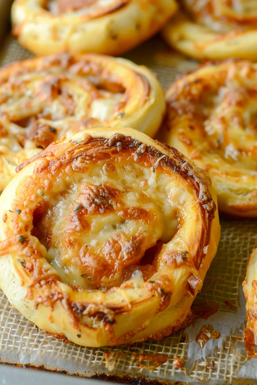Cheesy French Pinwheels