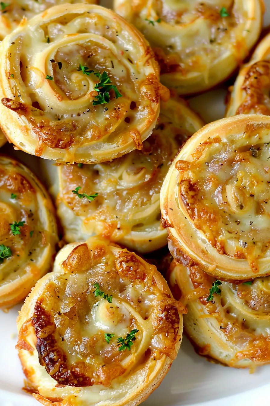 Cheesy French Pinwheels