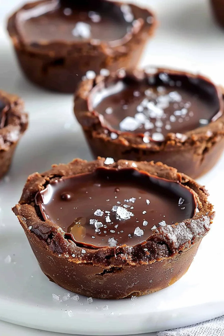 Chocolate Salted Caramel Tarts