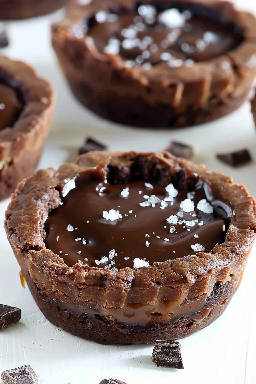 Chocolate Salted Caramel Tarts