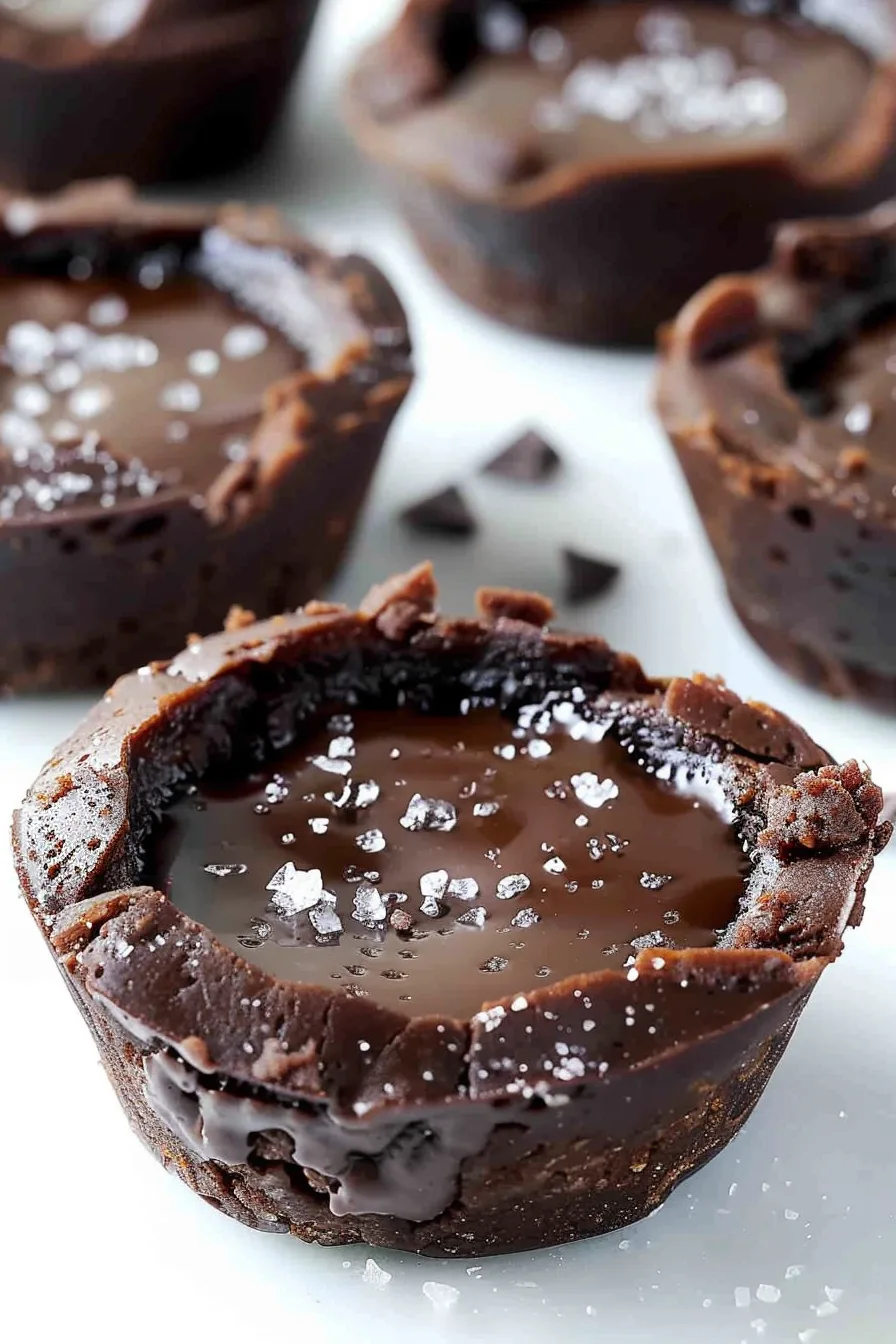 Chocolate Salted Caramel Tarts