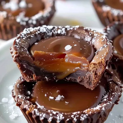 Chocolate Salted Caramel Tarts