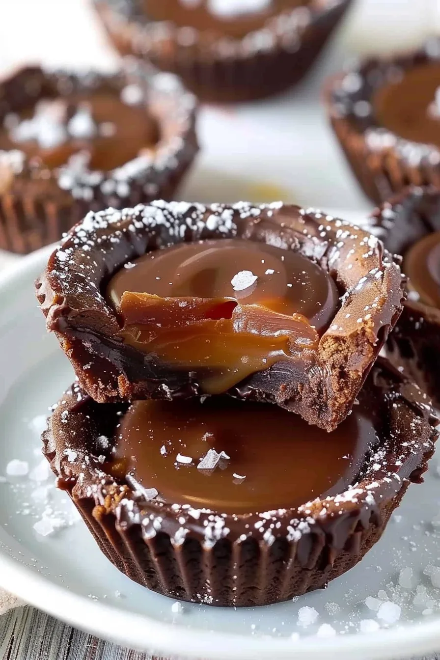 Chocolate Salted Caramel Tarts