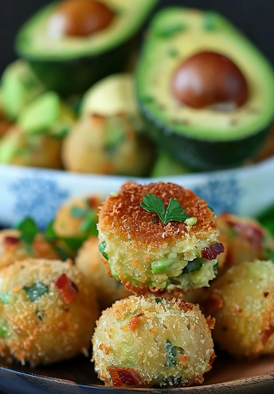 Cream Cheese Avocado Bacon Bites