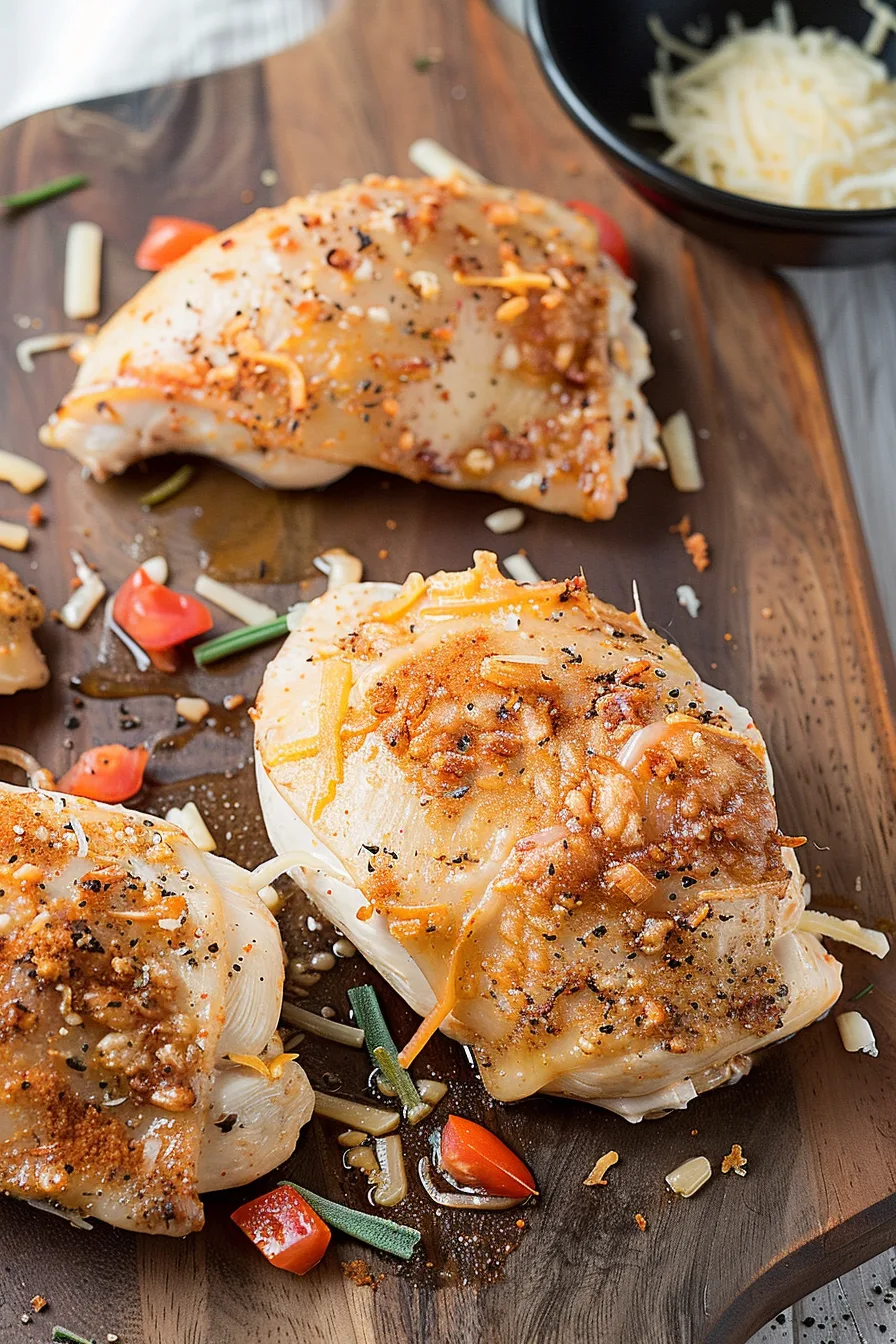 Creamy Pepperjack Cheese Stuffed Chicken Breast