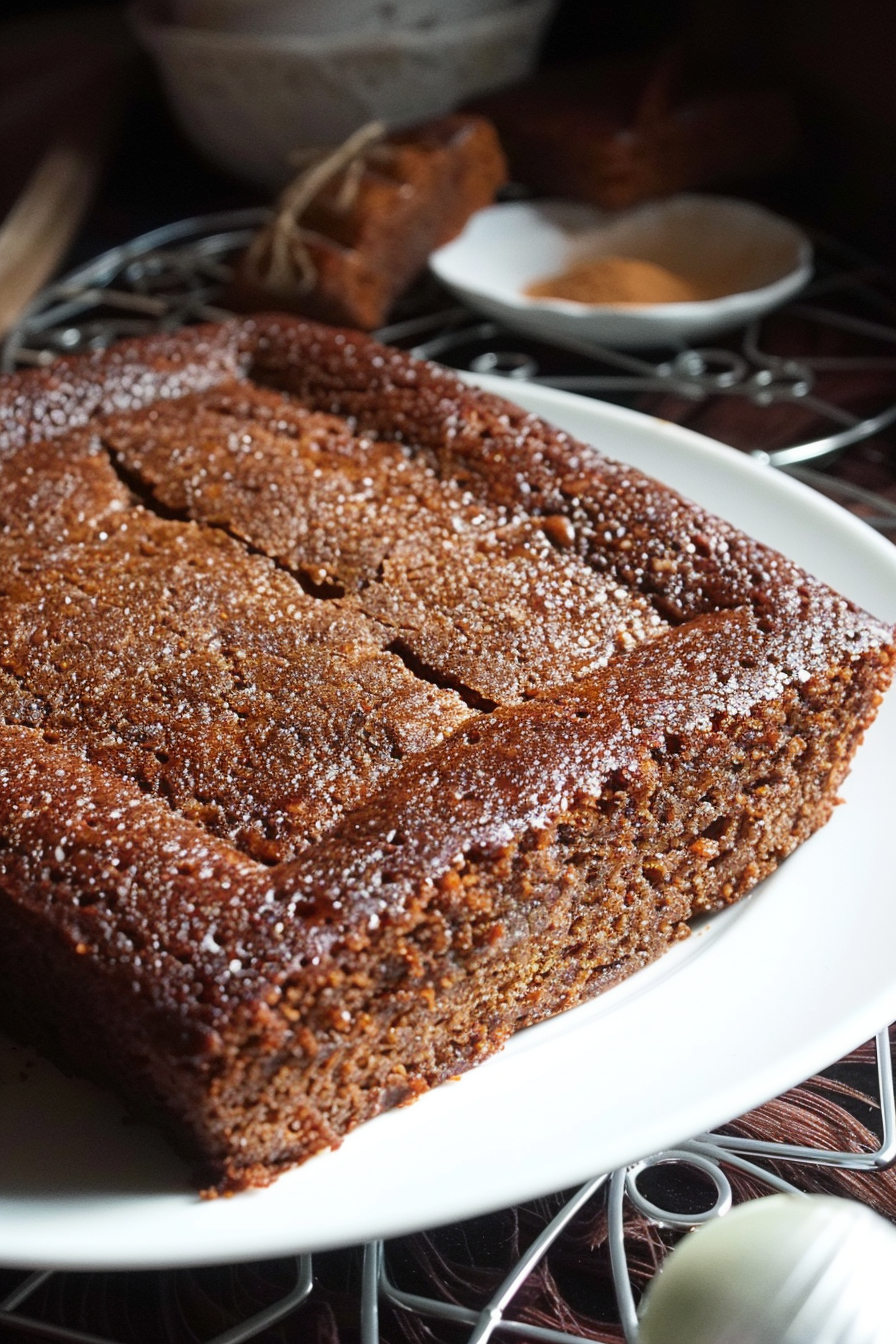 Easy and Moist Gingerbread cake