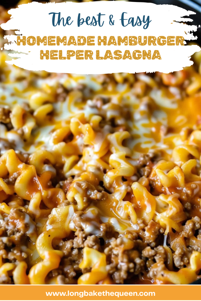 Homemade Hamburger Helper Lasagna