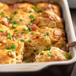 Loaded Chicken and Biscuit Bake