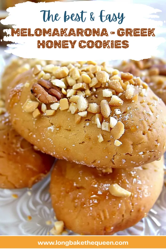 Melomakarona - Greek Honey Cookies
