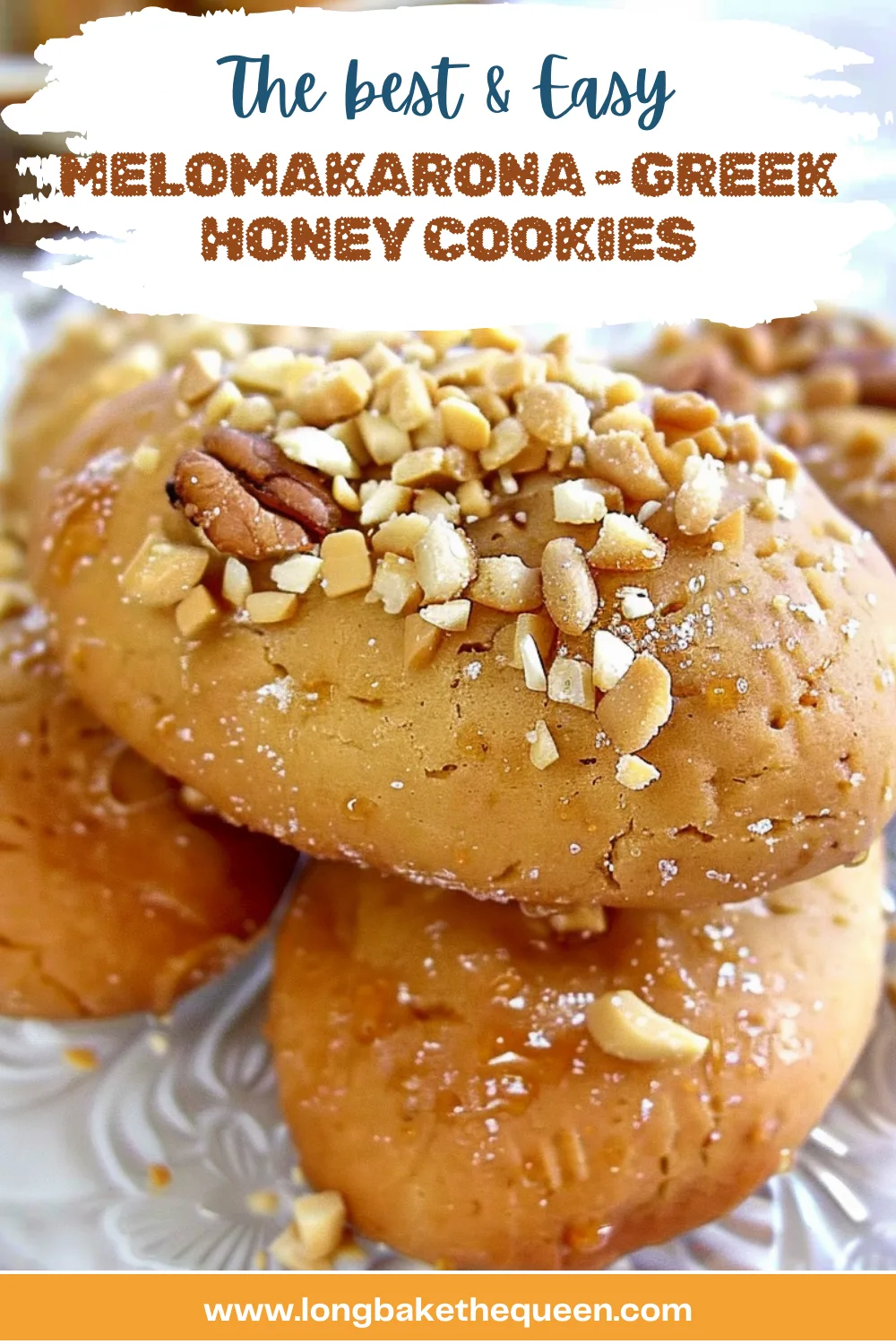 Melomakarona - Greek Honey Cookies