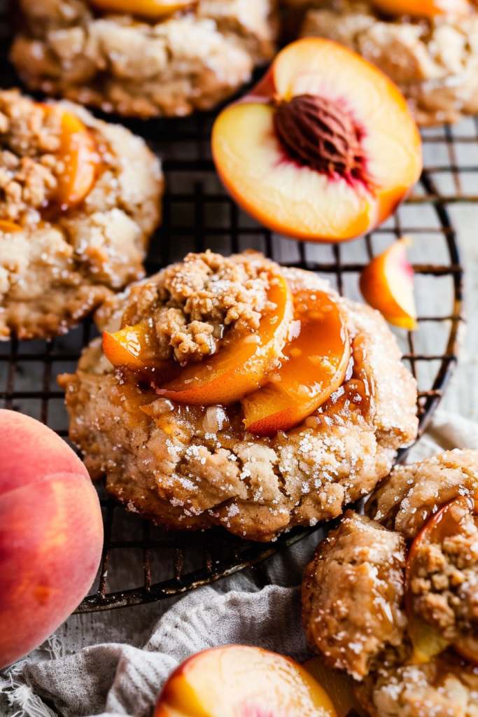 Peach Cobbler Cookies