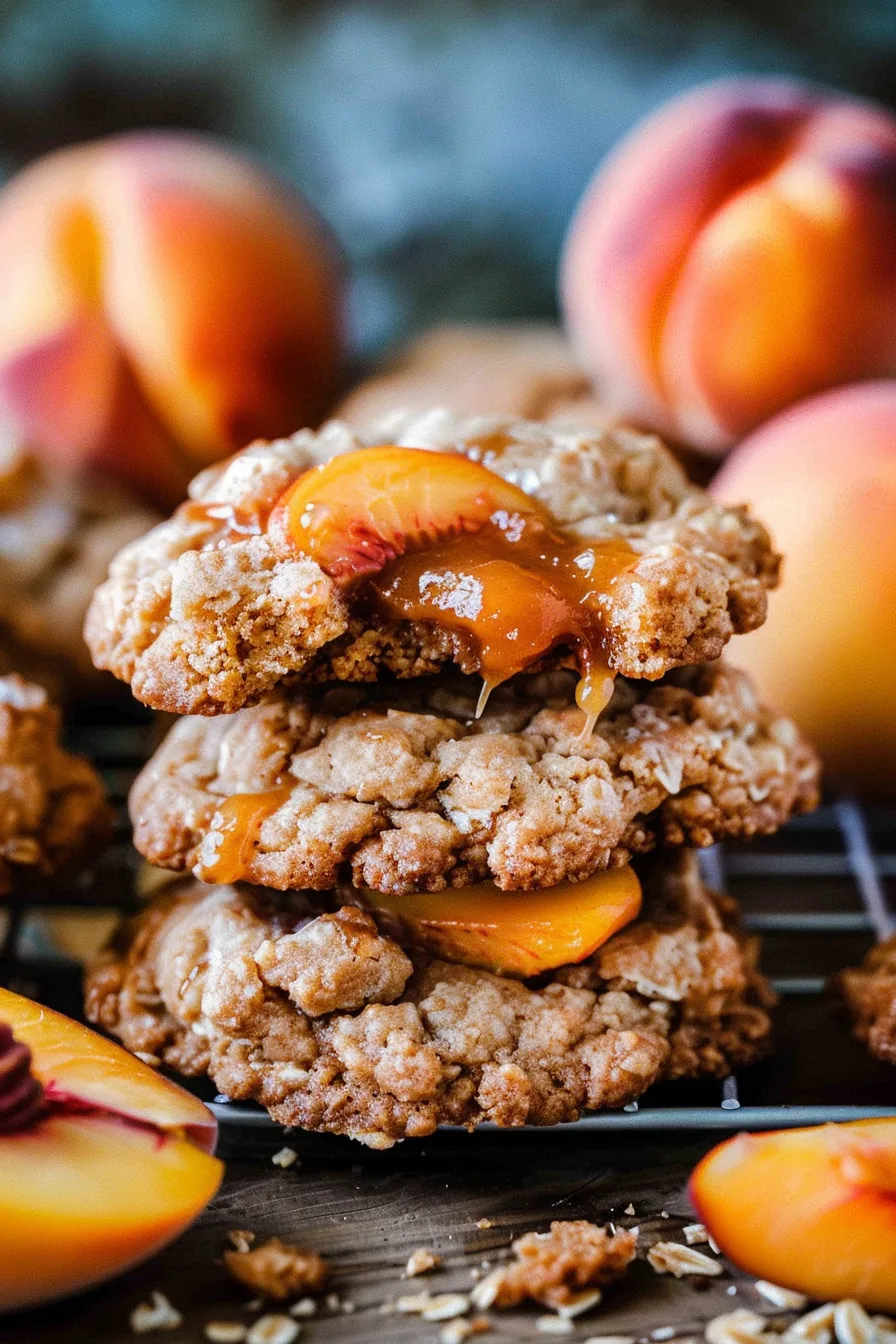 Peach Cobbler Cookies