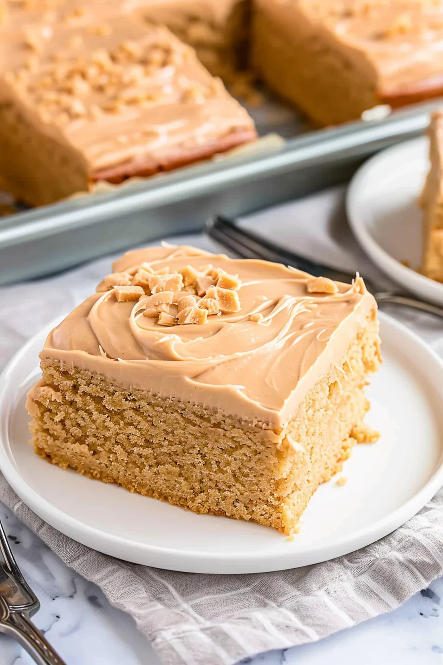 Peanut Butter Sheet Cake