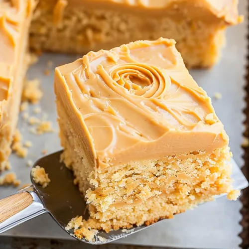 Peanut Butter Sheet Cake