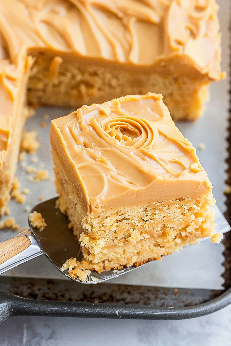 Peanut Butter Sheet Cake