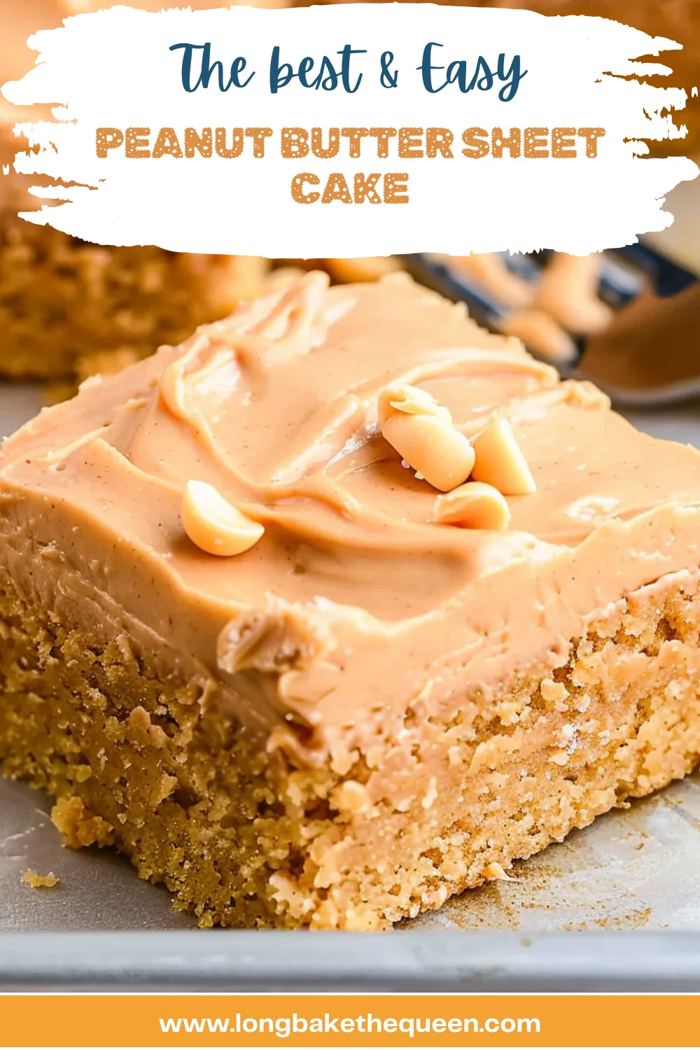 Peanut Butter Sheet Cake