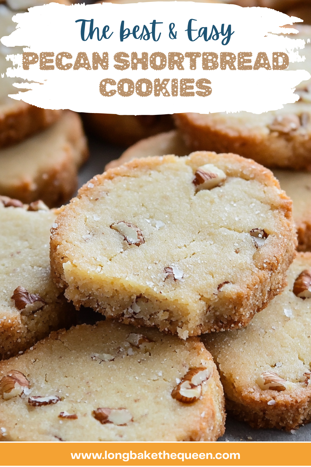 Pecan Shortbread Cookies