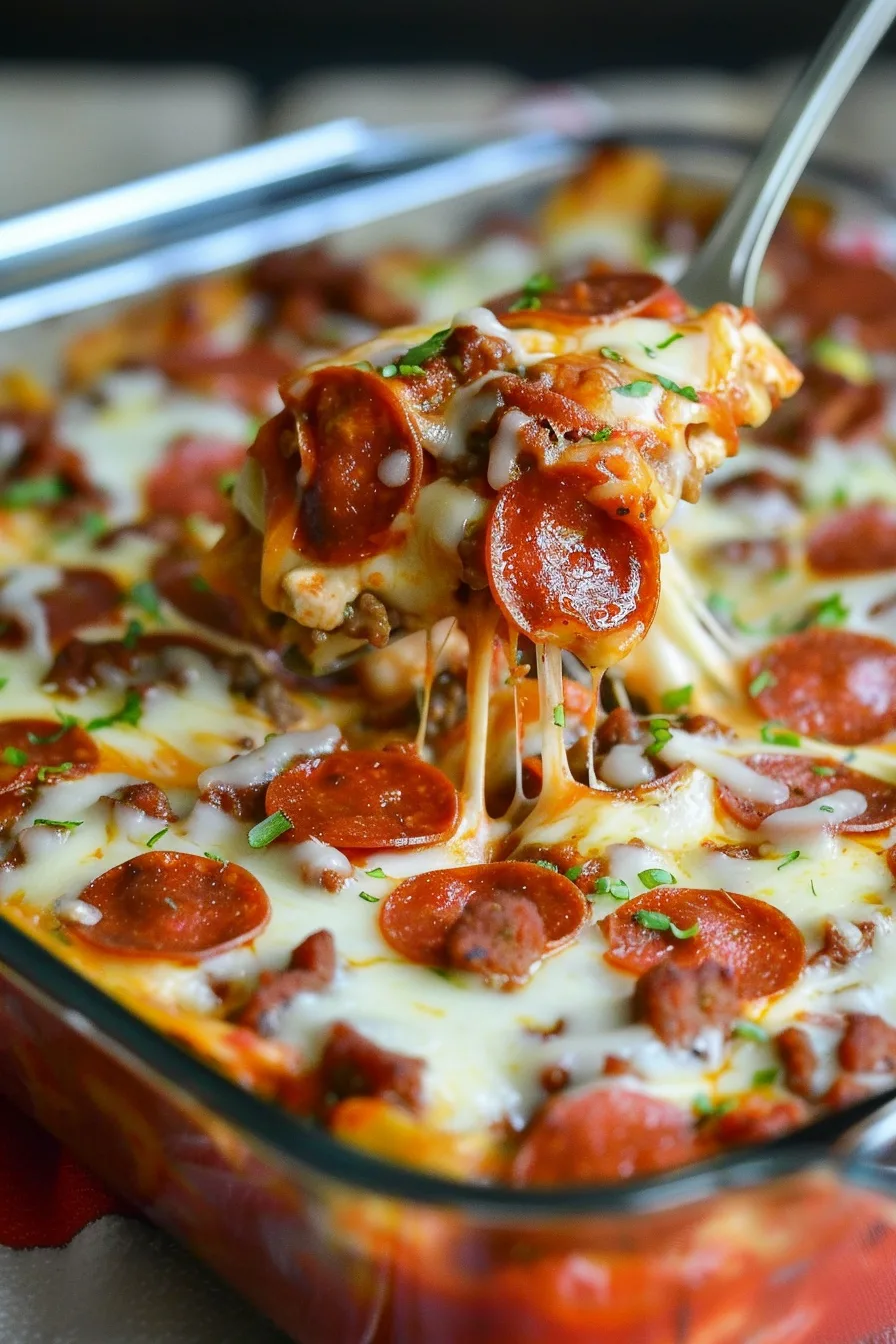 Pizza Casserole Recipe