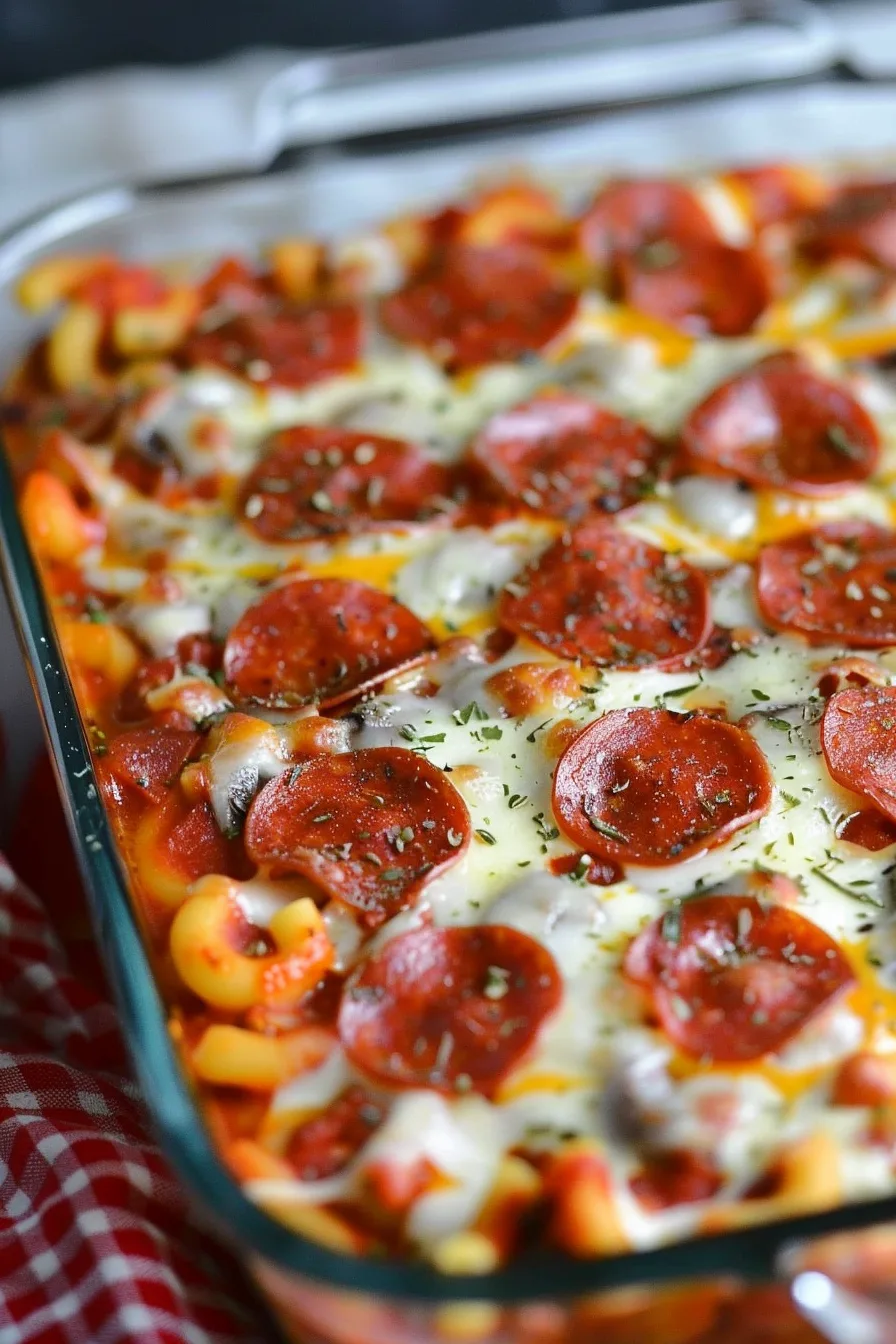 Pizza Casserole Recipe