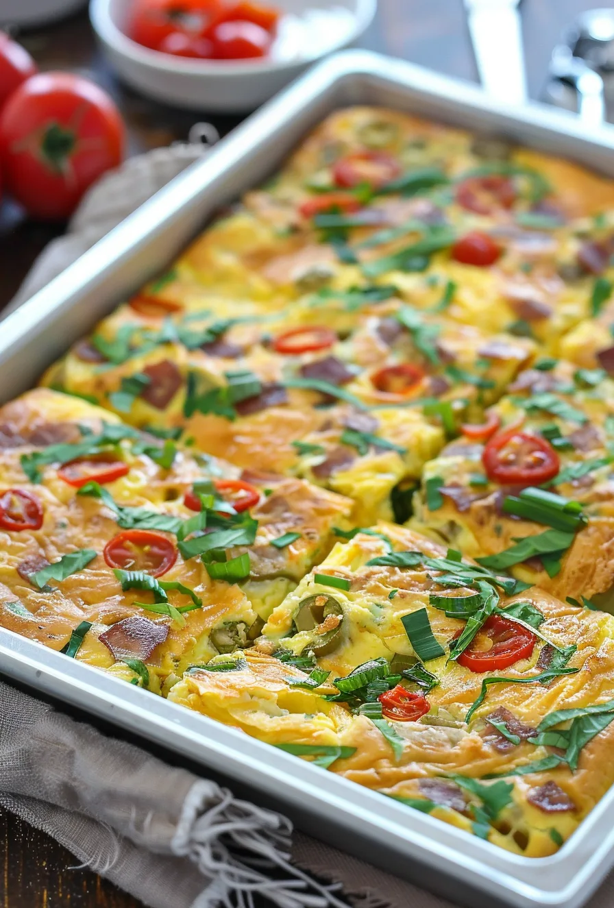 Sheet Pan Omelet