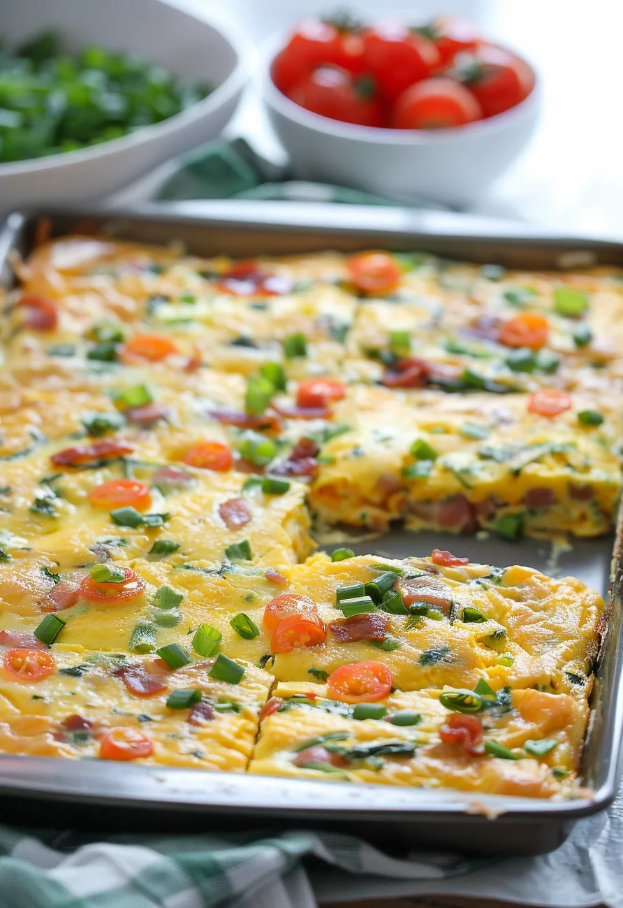 Sheet Pan Omelet