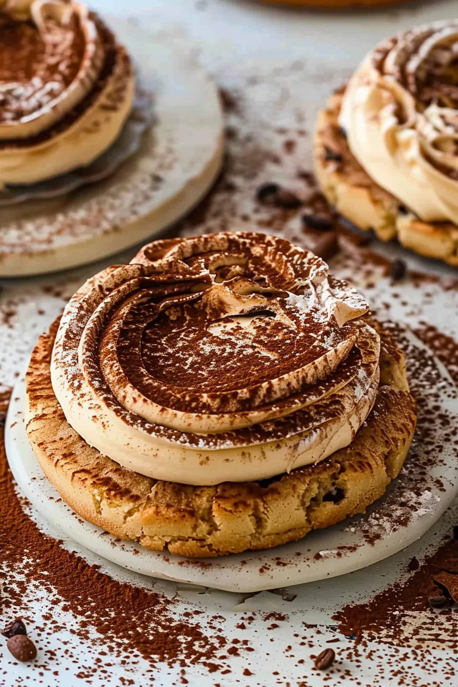 Tiramisu cookies