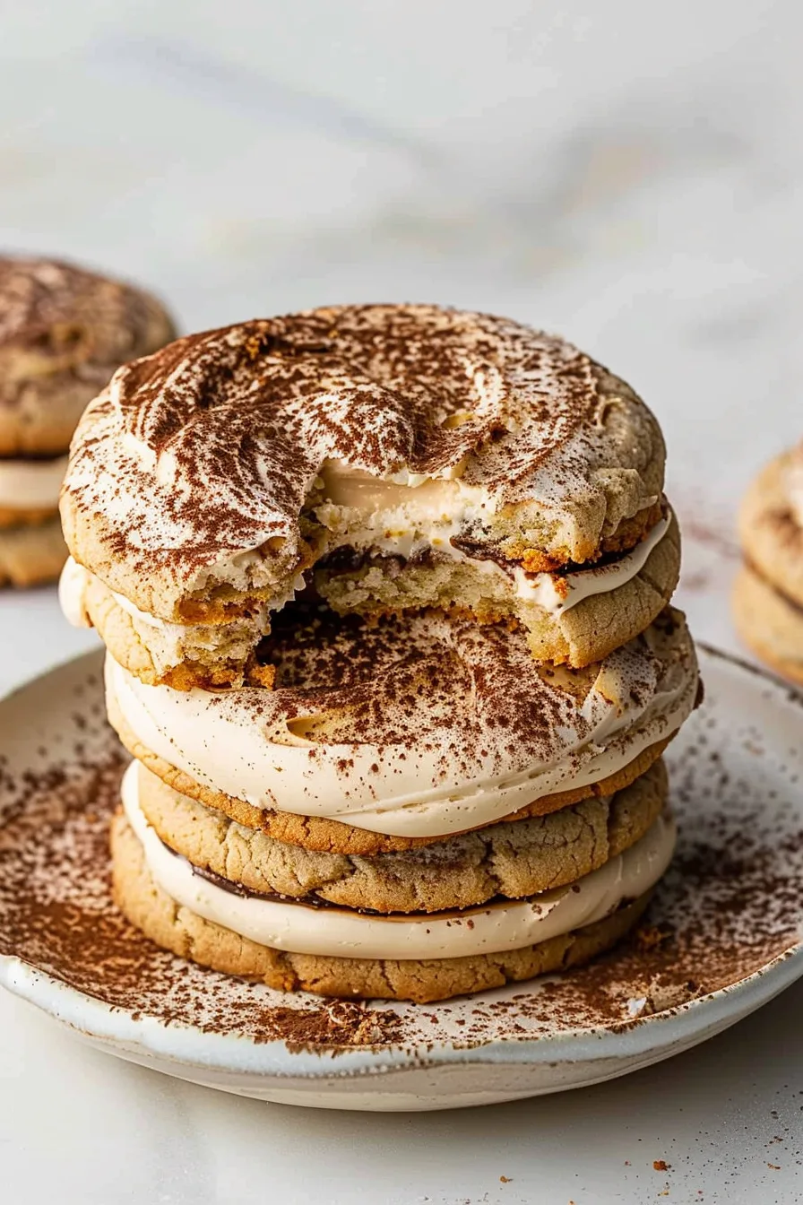 Tiramisu cookies