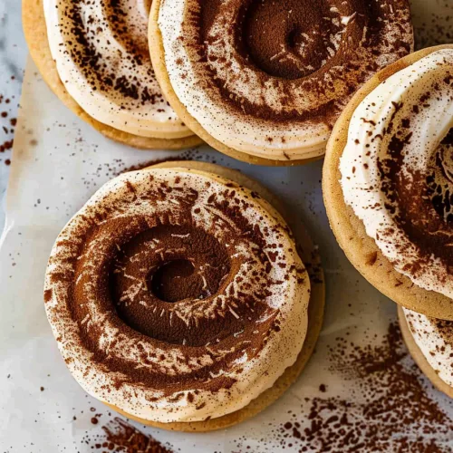 Tiramisu cookies