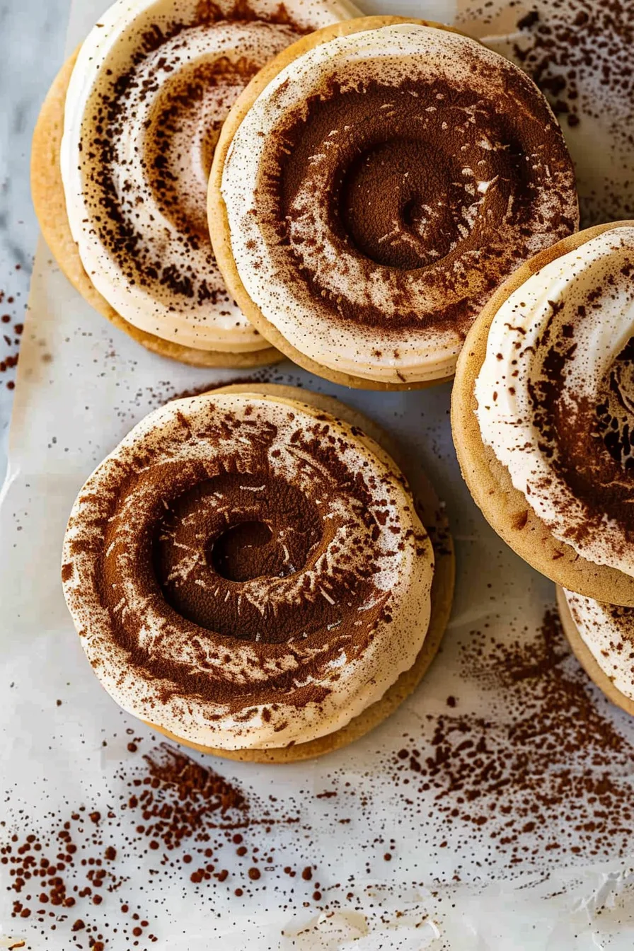 Tiramisu cookies