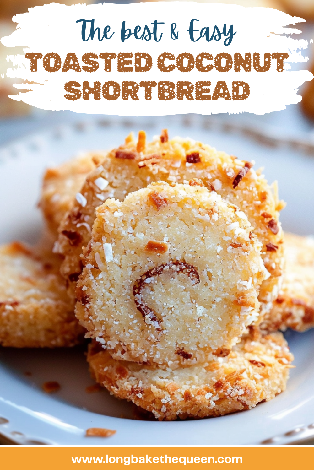 Toasted Coconut Shortbread