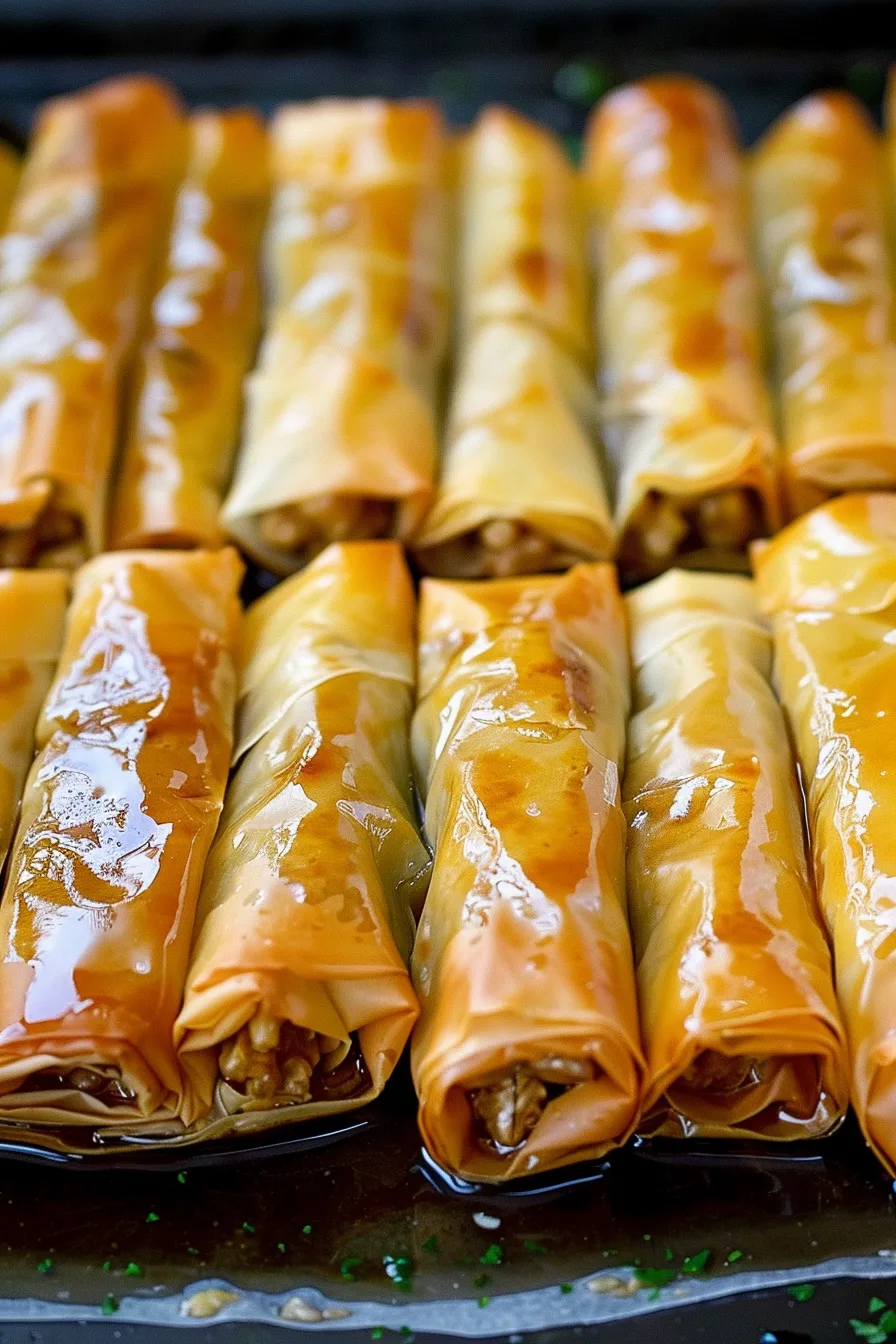 Baklava-Rolls
