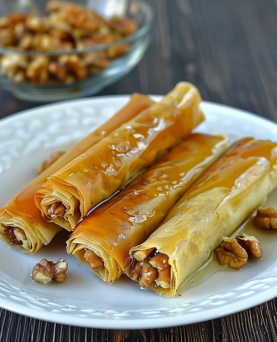 Baklava-Rolls