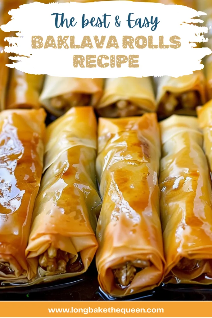 Baklava-Rolls