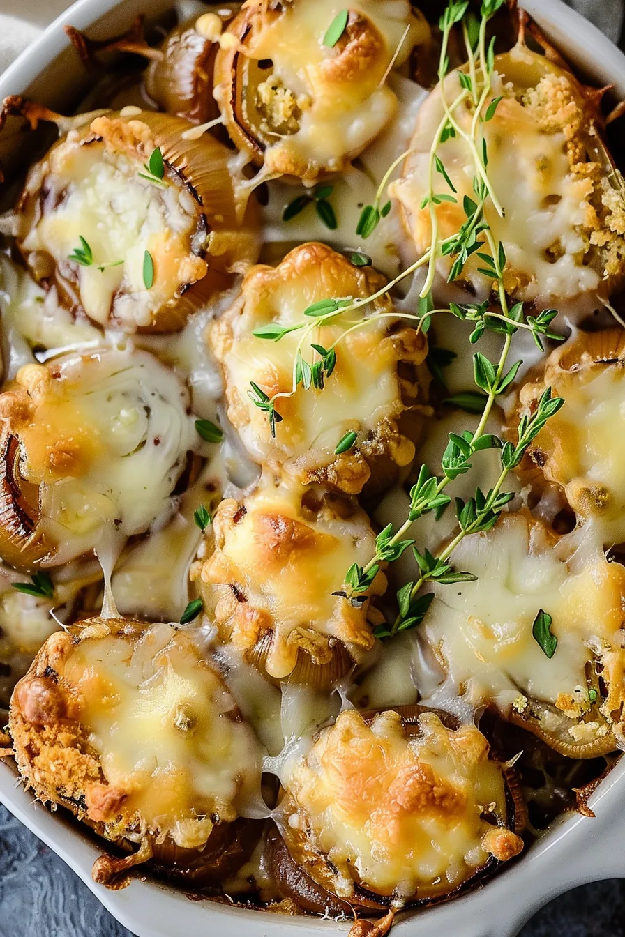 Cheesy French Onion Baked Casserole
