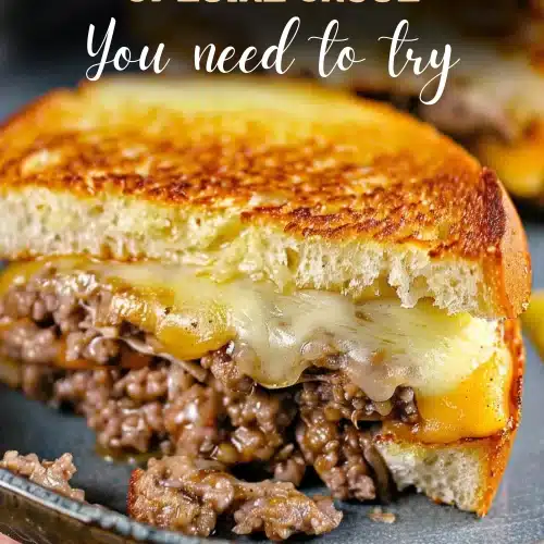 Cheesy Patty Melts with Special Sauce