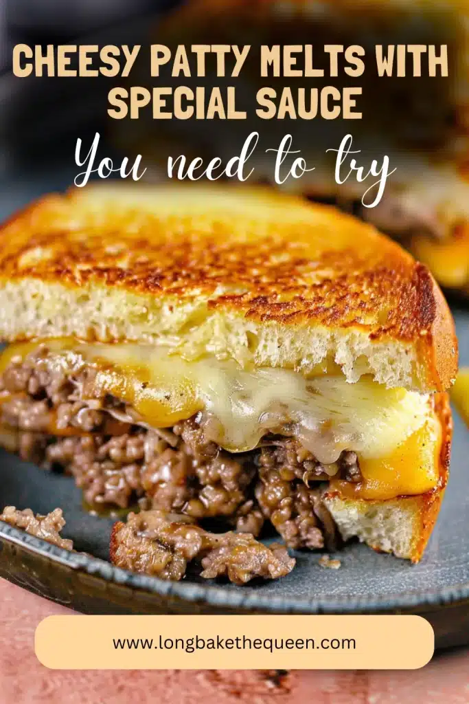 Cheesy Patty Melts with Special Sauce
