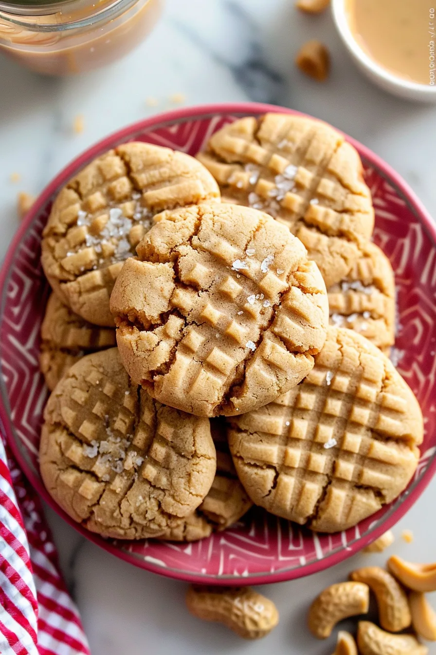 Chewy Peanut Butter Cookies
