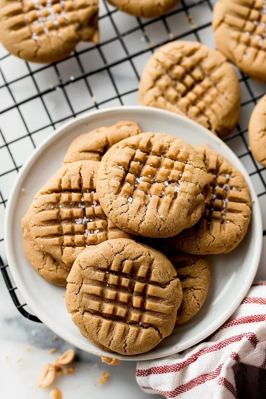 Chewy Peanut Butter Cookies