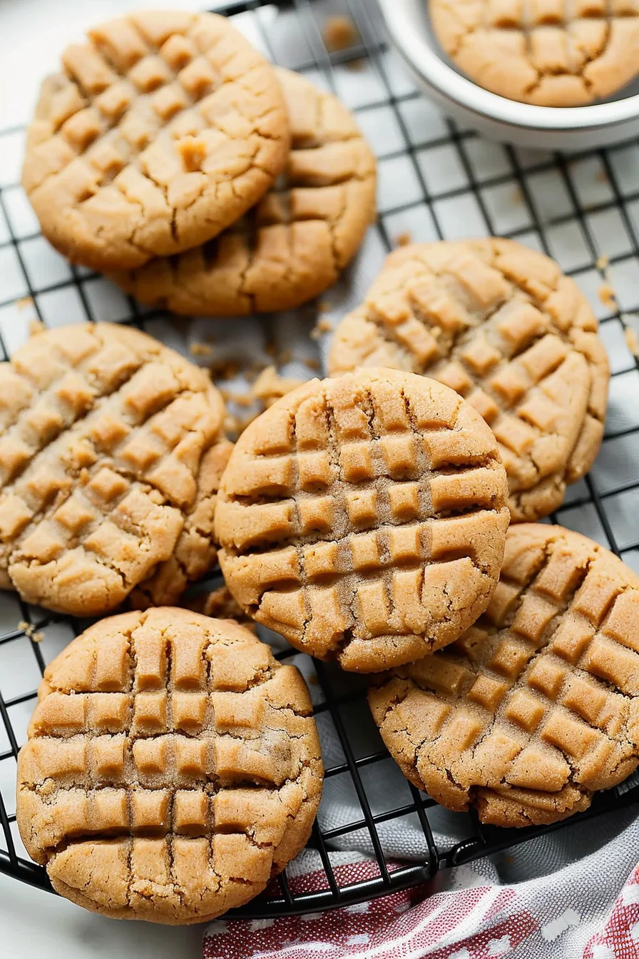 Chewy Peanut Butter Cookies