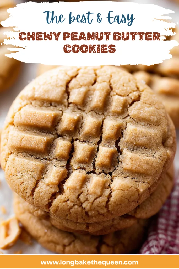 Chewy Peanut Butter Cookies