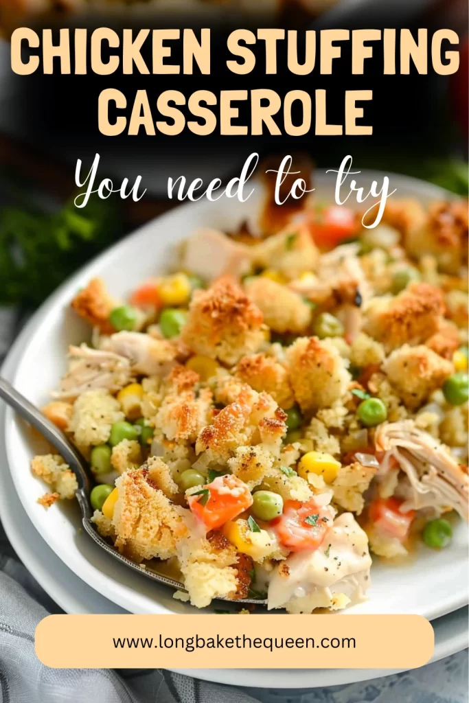 Chicken Stuffing Casserole