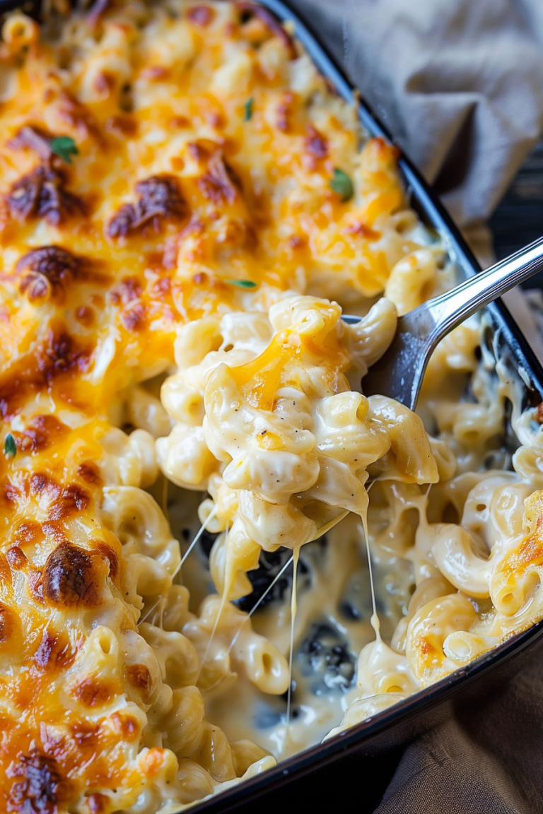 Classic Baked Macaroni and Cheese Perfection