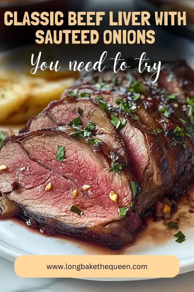 Classic Beef Liver with Sauteed Onions