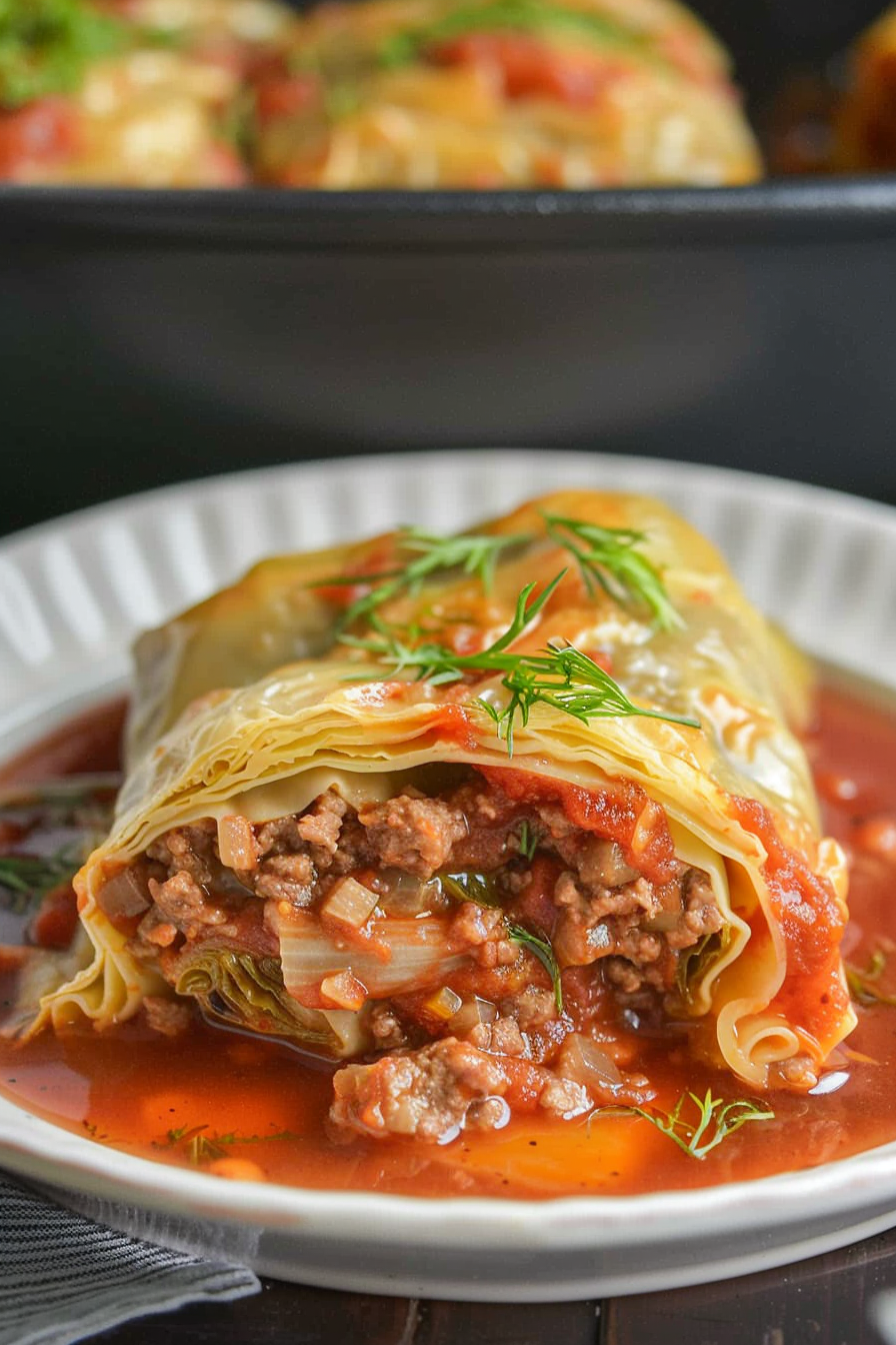 Classic Homestyle Cabbage Rolls