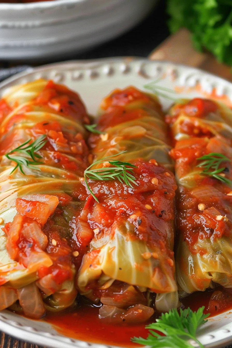 Classic Homestyle Cabbage Rolls