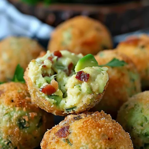 Cream Cheese Avocado Bacon Bites